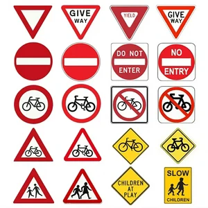Any Logo Welcome Customized Reflective Parking Sign UV Flatbed Printing on Aluminum Board Corrosion-Resistant Road Traffic Sign