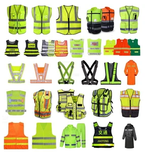 Safety Vest Purple Anti-static Yellow Reflective Halloween Hoodies Life Vest Reflective Safety Polo Shirt Long Sleeve