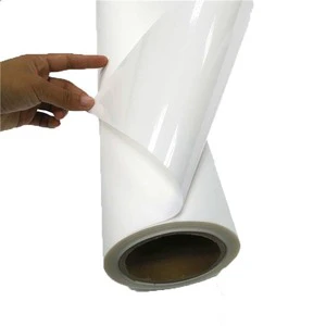 Dye Reverse Printing Advertising Backlit Printing Materials Backlit PET Film WIth Good Light Transmittance