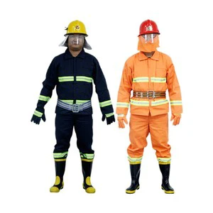 Protection Fire Proof Waterproof Radiation Proof Level D Piece Outdoor Labor Protection Overalls Safety Clothing Serged Seams
