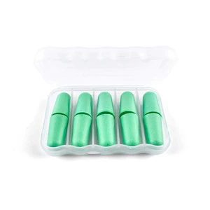 Comfortable PU Foam Earplugs Safety-Compliant for Noise Reduction Soundproof Hearing Protection