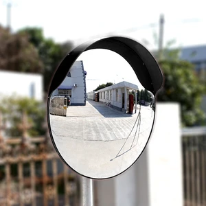 45 cm and Other Size Black and Customized Color Traffic and Road Safety Product Outdoor Convex Mirror