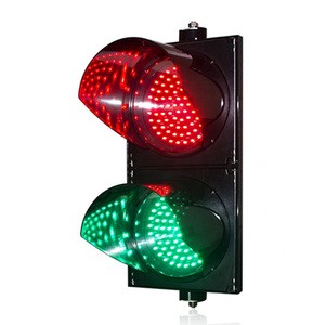 Wholesale Price 200mm 8inch IP65 Red Green Parking Lot Semaforo Entrance LED Traffic Signal Light