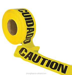 Premium Quality 2Mil Waterproof PE Caution Barricade Tape