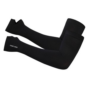 Cycling Thumb Holes Arm Sleeves Smooth Cooling Sun Protect Outdoor Sport Wear Custom Cycling Clothing Seamless Arm Cover