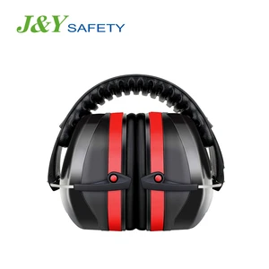 Ear Protection ANSI NRR 26dB Noise Cancelling Safety Soundproof Ear Muff Shooting Folding Aviation Earmuff