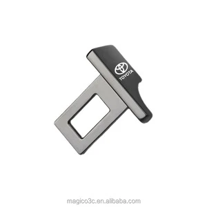 Customizable LOGO Zinc Alloy Car Seat Belt Clip In-Car Buckle Connector for a Variety of Car Models Auto Interior Accessories