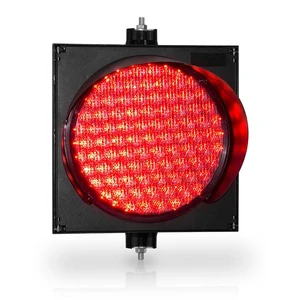 Traffic Light Suppliers Dia.300mm(12inch) Red LED Traffic Light with Cobweb Lens