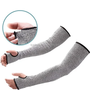 Factory Cut Resistance EN 388 Standard Anti Cutting Work Long HPPE Protective Safety Cut Proof Arm Sleeve