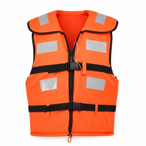Reflective EPE Foam Adult Life Vest USCG Certified Water Rescue Floating Safety Jacket