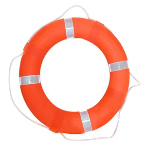 Water Sports Rescue Circle lifebuoy Ring Safety Rescue Buoyant Foam Float O Solid Life Buoy Ring for Adult Kids Swimming