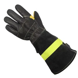 Hot Selling Cow Split Leather Welding Gloves Winter Long Hand Safety Protective Gloves for Welders
