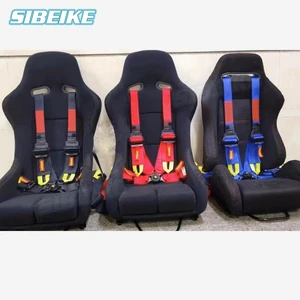 JDM 4point Seatbelts 3inch Sports Auto Safety Seat Belt Kit Seatbelt Race Car FIA Racing Harness Seat Belts