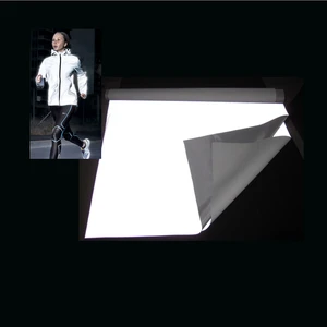 China High-intensitive Light Reflective Polyester Tent Fabric / Elasticity Cloth Reflective Stretch Spandex Fabric
