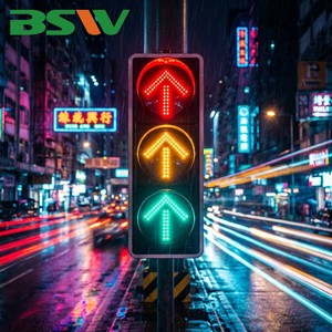Professional Manufacturer High Visibility Red Yellow Green LED Traffic Signal Light Modules For Road Intersection Signal System
