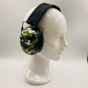 Adjustable 25dB ABS Foldable Ear Defenders Thick Shell Hearing Protection Safety Noise Soundproof Comfortable Protection