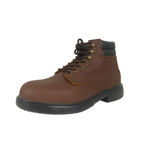 Wholesale Custom Comfortable Anti-slip Oil Resistant Men's Protective Steel Toe Work Safety Shoes
