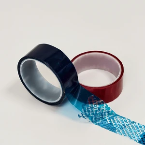 Multi Color VOID Tamper Evident Security Tape Custom Logo Anti-Counterfeit Carton Sealing Tape For E-commerce Parcel Shipping