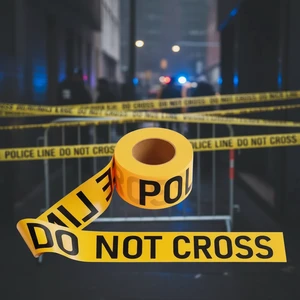 PE Warning Barrier Tape 70mm X 100m Safety Caution Tape for Construction and Restricted Areas