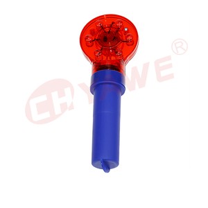 High Visible Plum Blossom LED Flashing Traffic Signal Light Road Safety Barricade Lamp White Reflector Traffic Cones