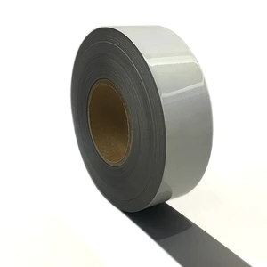 Custom High Visi Reflective Heat Transfer Silver Iron on Reflective Film for Clothing Heat Transfer Reflective Tape