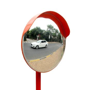 Large 80cm Outdoor Convex Mirror for Parking Lot & Supermarket Safety Measures