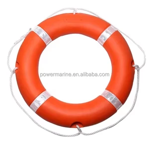 Factory Supply Marine PVC Inflatable Life Buoys Floater Round for Boat