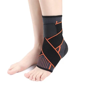 Adjustable Compression Ankle Brace Sleeves Protective Bandage Support