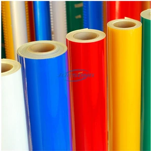 NICAI 1.52*30m Durable Multiple Colors Reflective Vinyl Sheet Commercial Grade 3100/3200/3300 for Highway Safety