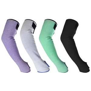 Cut Resistant Sleeves A9 Level Arm Protection with Thumb Opening and Adjustable Cuff Closure
