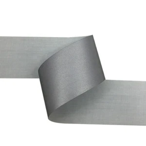 High Light Reflective Fabric Reflective Fabrics for Fashionable Clothing T/C Silver Reflective Fabric