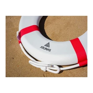 ATUNAS 61cmx35cm Professional Foam Ring Buoy Pool Saving Floating Tube Specialty Life Buoy Customized Logo Color Made in TW