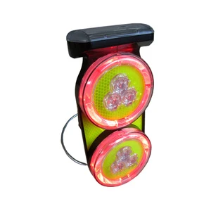 10-LED Solar Traffic Cone Light Solar Traffic Warning Products