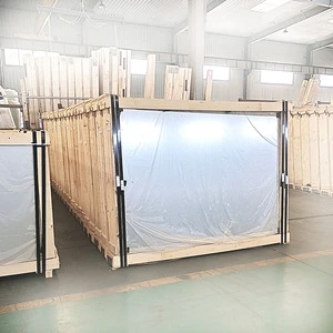 Cut Size Cheap Large Clear Color Mirror Glass,decorative Aluminum Silver Wall Mirror Glass Panel Sheet