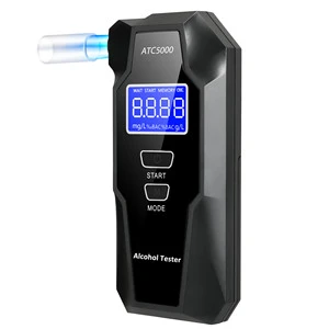 ACT ACT5000 Fuel Cell Alcohol Tester 0.00-0.40% BAC Detection Portable AAA Battery Powered