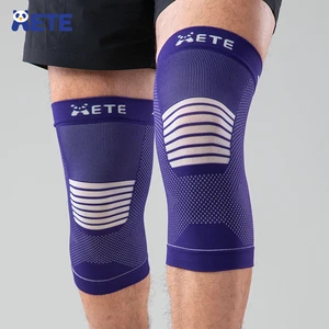 Factory Customized Spandex Soft Lightweight Thin Sports Performance Knee Protection Compression Sleeve MoistureWicking