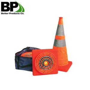 Top Quality Retractable Led Light Traffic Safety Cones for Vehicle Failure Reminder