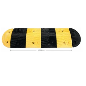 High Load Capacity Durable Rubber Speed Bump Speed Breaker Rubber Speed Hump with CE