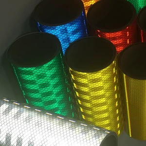 Treflector 7-Year Micro Prismatic Traffic Reflective Sheeting Acrylic Reflective Film for Traffic Warning Products