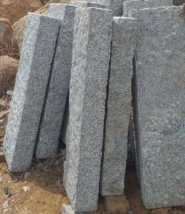 Natural Granite Eco-Friendly Modern Curbstone for Exterior & Villa Park & Hospital Use-Durable Outdoor Border Stone