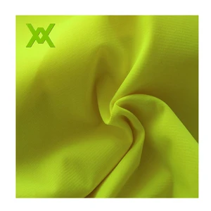 Best Selling High Visibility Fluorescent Yellow Reflective Fabric for Clothing