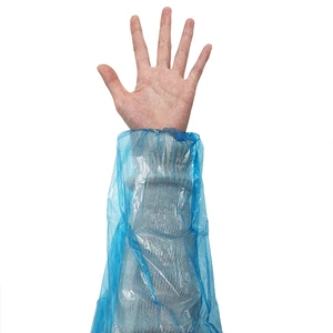 Wholesale Cheap Disposable PE Oversleeve Protective Sleeves Waterproof & CE Certified Cleanroom Use 40x20cm Size