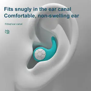 New Design Sound Insulation Noise Reduction Hearing Protection Earplugs Ear Defenders Waterproof Three Layer Mute Silicone
