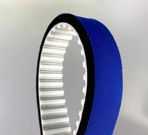 Manufacturer Custom Coating T5/T10/T20 Red/Green/Black PU Synchronous Belt With Rubber/APL/Foam Coated Pu Jointed Timing Belt