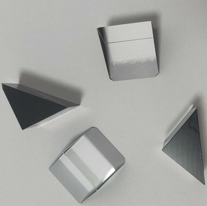 Mirror Coated Right Angle Triangular Optical Prism