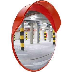 Large 100cm Round Convex Traffic Mirror Safety Driveway Blind Spot Mirror for Driveways