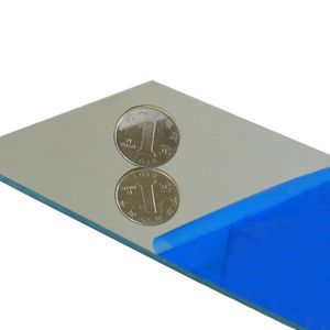 High-Quality Optical Glass Mirror: 240x20mm, 2mm Thick, Front Concave with Aluminum/Silver Coating for Sale