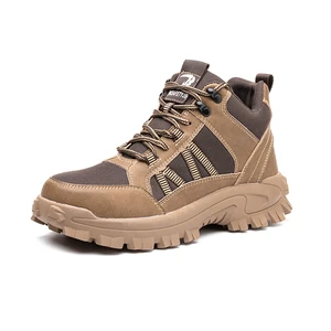 Customized Labor Insurance Shoes Men's Light Wear-resistant Non-slip Anti-puncture Safety protection Work Safety Shoes