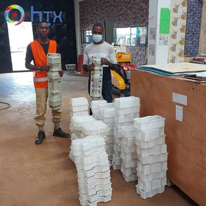 Manual Brick Curb Paver Pave Stone Mould Pavement Plastic Precast Rubber Interlocking Paving Silicone Mold