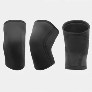 Unisex Elastic Neoprene Knee Protector Brace Soft Non-Slip Advanced Protection 7mm Breathable Knee Sleeves Weightlifting